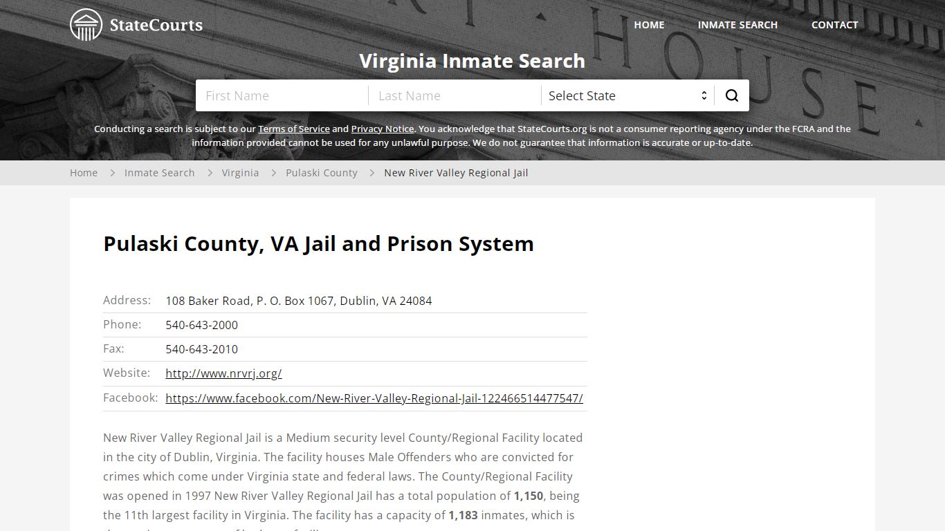 New River Valley Regional Jail